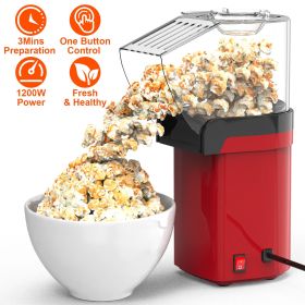 Hot Air Popcorn Popper Maker with Measure Cup And Butter Warmer 1200W Oil-Free Easy To Use 8Cups Mini Popcorn Maker Machine for Home Hot Air Popcorn Popper Maker with Measure Cup And Butter Warmer 1200W Oil-Free Easy To Use 8Cups Mini Popcorn Maker Machine for Home